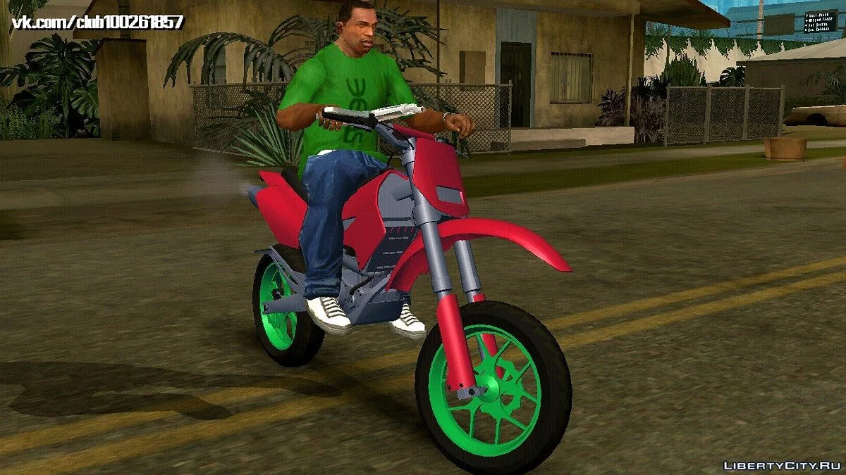 Sanchez from GTA 5 (DFF only) / GTA San Andreas (iOS, Android)