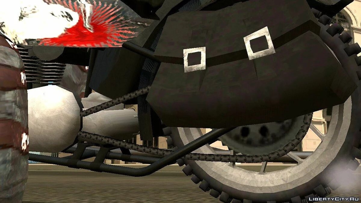 Triumph Bonnevile 1976 Personalizado (solo DFF) / GTA San Andreas (iOS, Android)