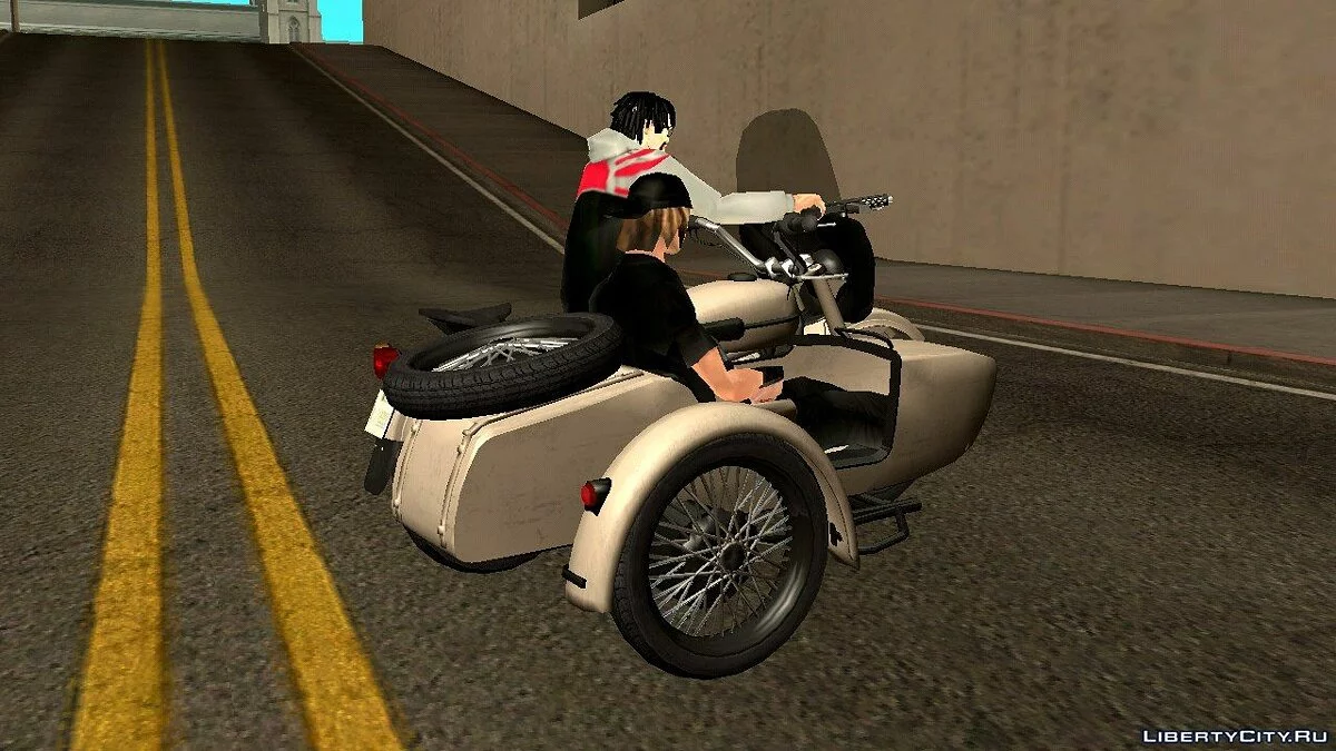 Ural Beiwagen (nur DFF) / GTA San Andreas (iOS, Android)