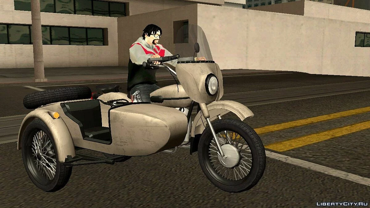 Ural Beiwagen (nur DFF) / GTA San Andreas (iOS, Android)