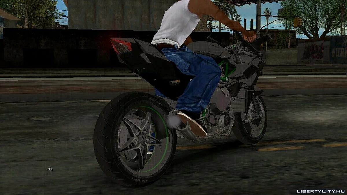 2015 Kawasaki Ninja H2R / GTA San Andreas (iOS, Android)