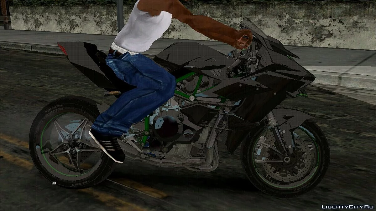 2015 Kawasaki Ninja H2R / GTA San Andreas (iOS, Android)