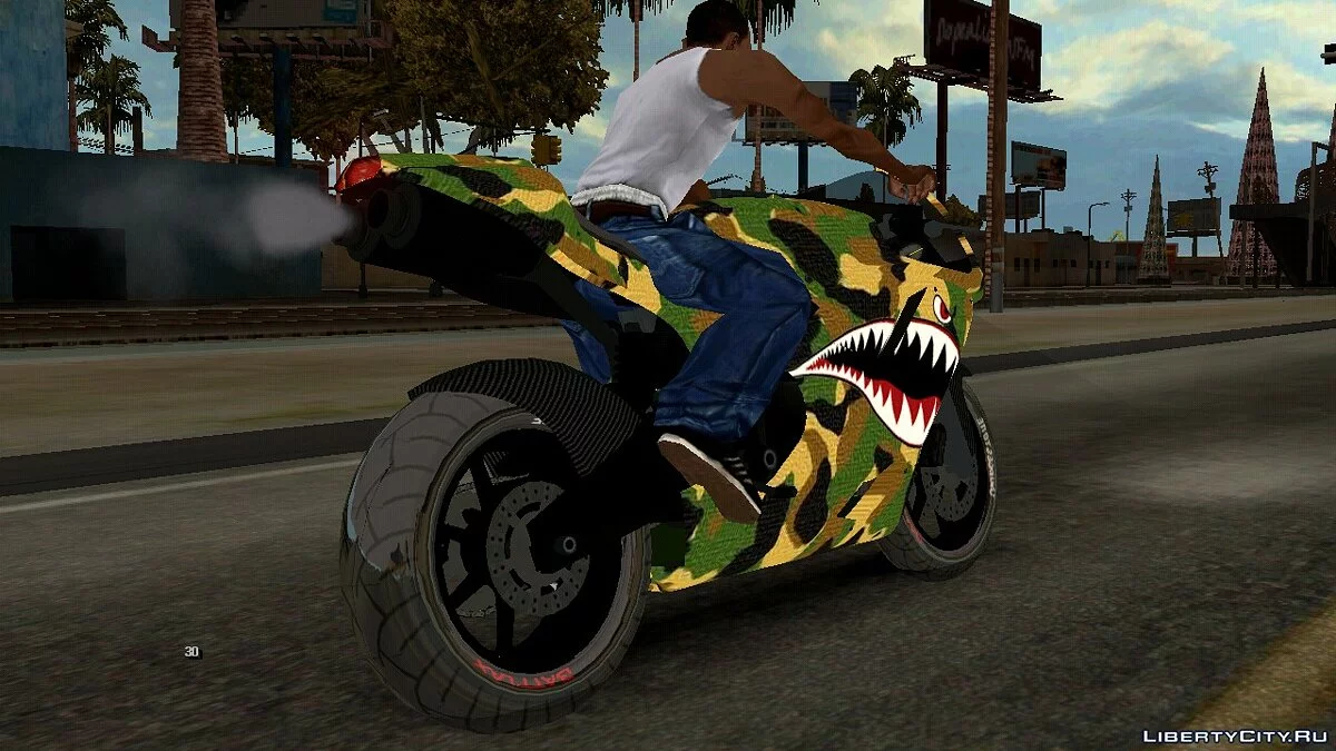 Motorcycle / GTA San Andreas (iOS, Android)