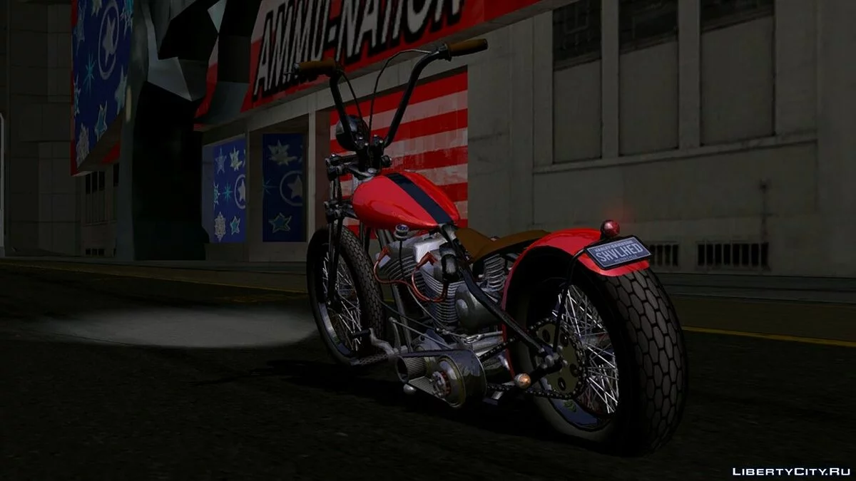 دراجة / GTA سان أندرياس (iOS، أندرويد)