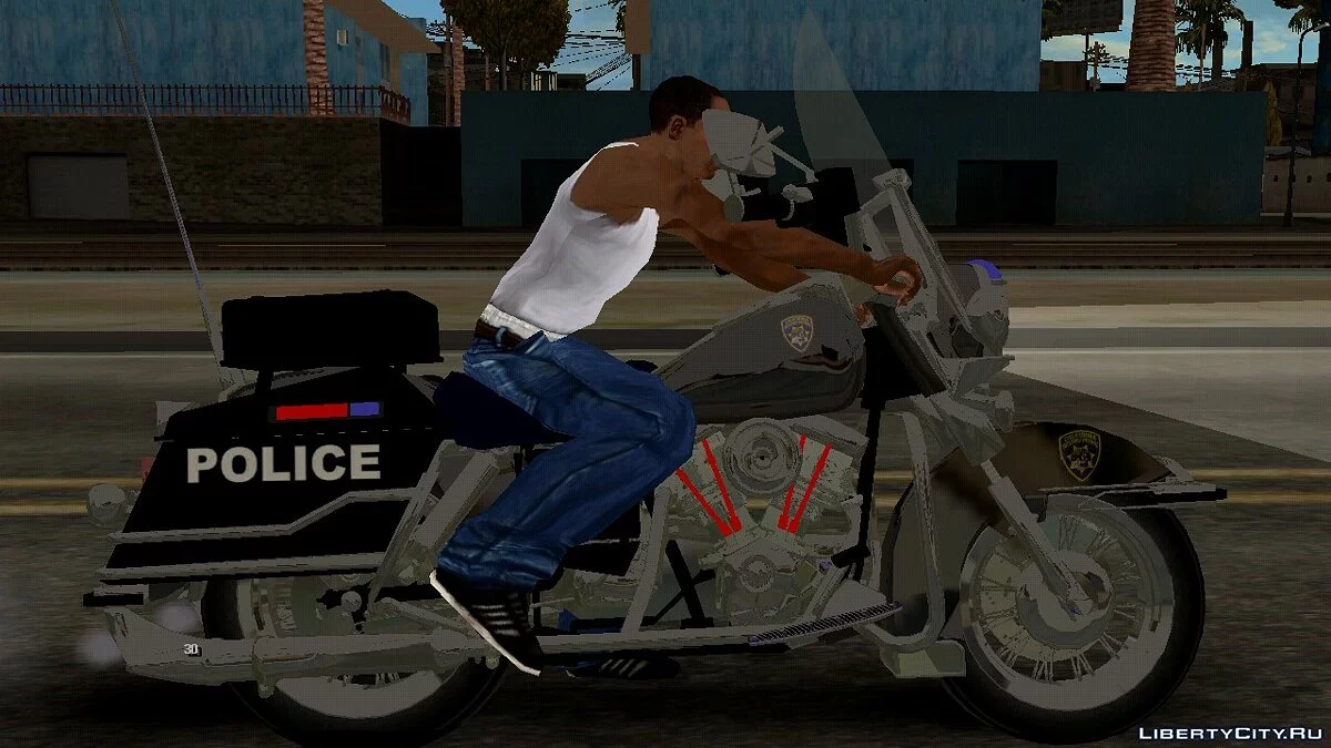 Harley-Davidson (Police) / GTA San Andreas (iOS, Android)