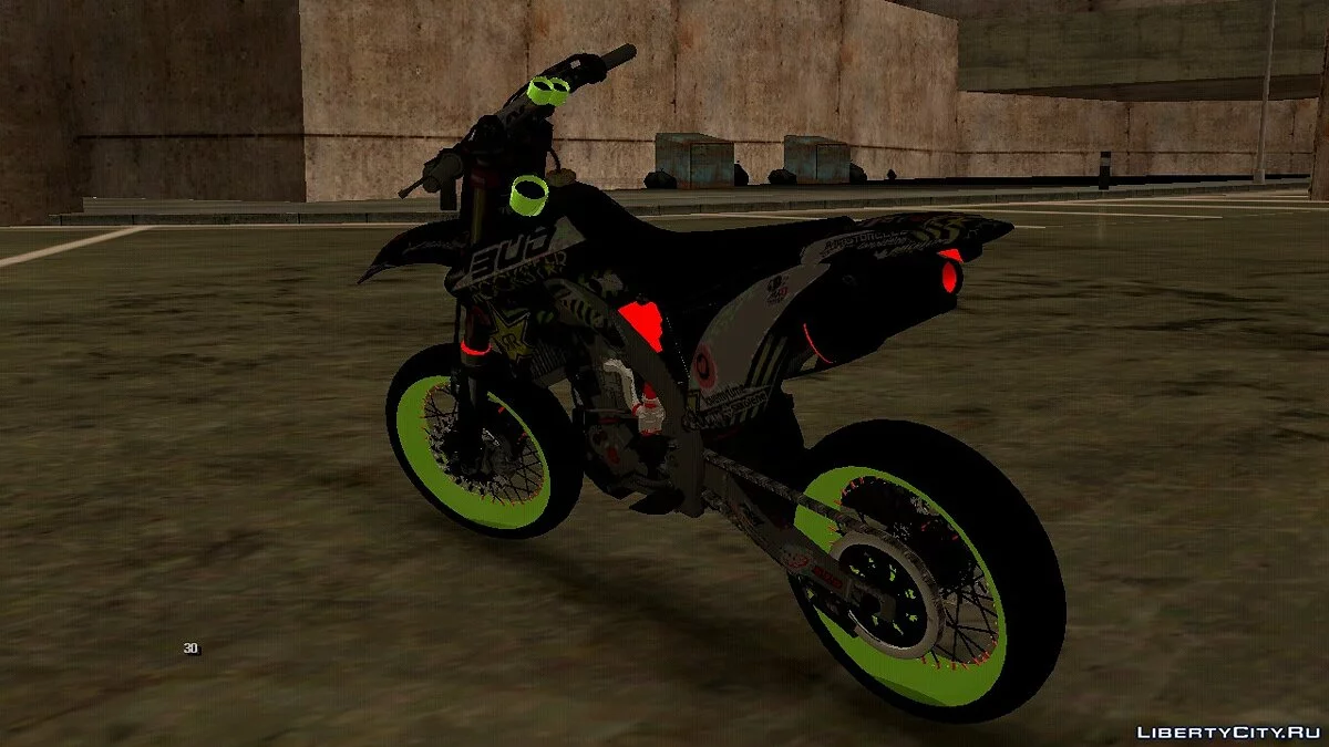 Kawasaki KX 125 Supermoto / GTA San Andreas (iOS, Android)