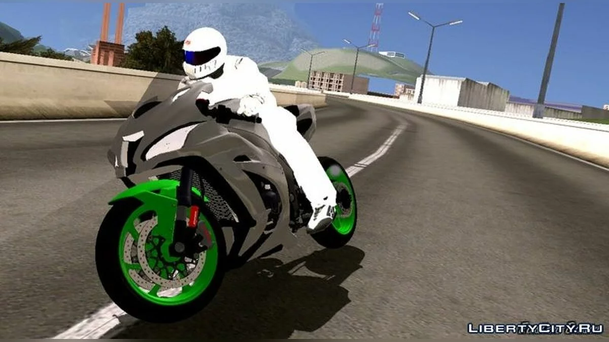 Kawasaki Ninja ZX10 RR Longarm / GTA San Andreas (iOS, Android)