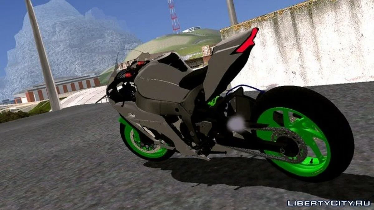 Kawasaki Ninja ZX10 RR Longarm / GTA San Andreas (iOS, Android)