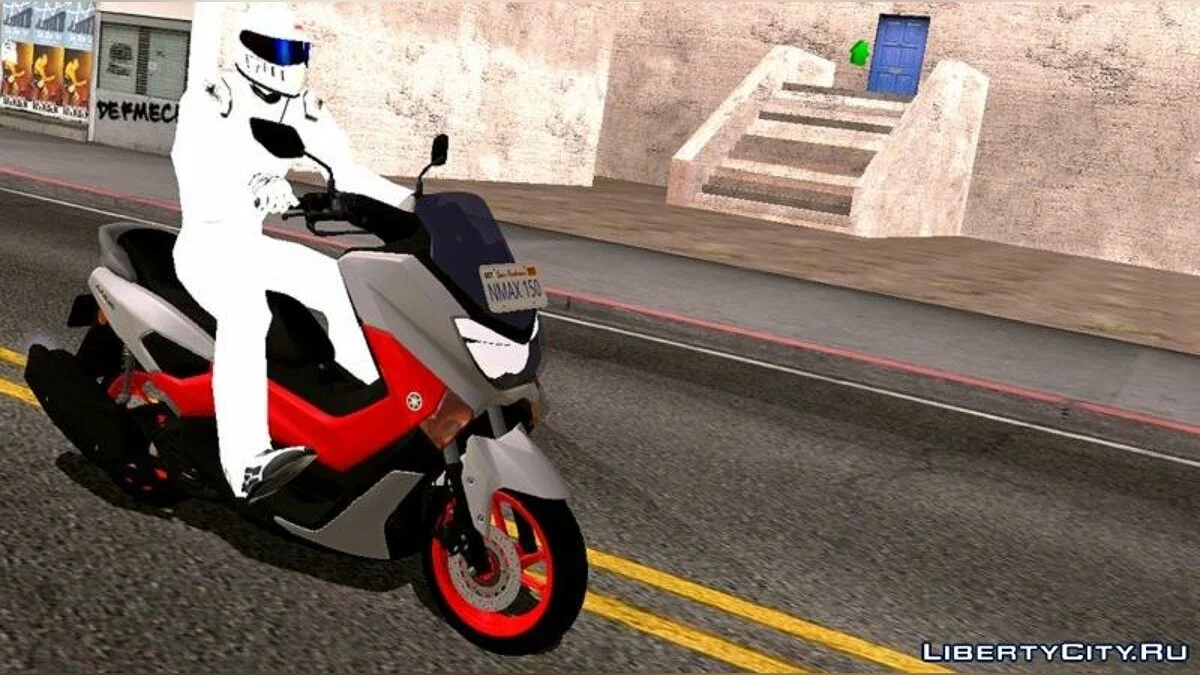 Yamaha NMAX 155 2018 / GTA San Andreas (iOS, Android)