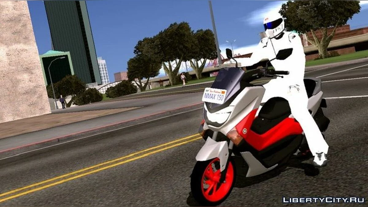 Yamaha NMAX 155 2018 / GTA San Andreas (iOS, Android)
