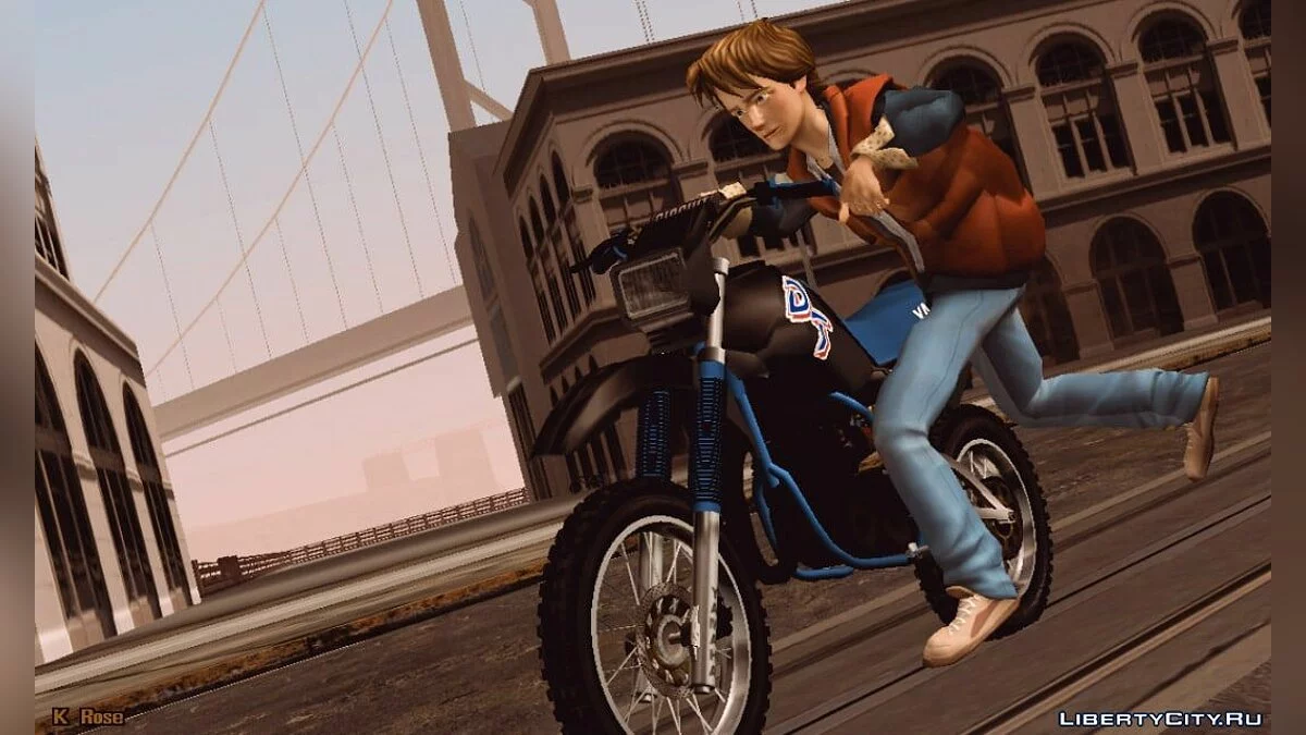 Yamaha TD 180 1990 / GTA San Andreas (iOS, Android)