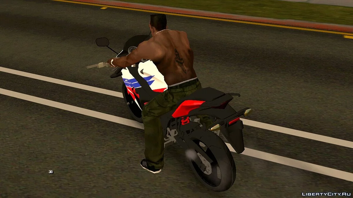 Honda CBR 125R HRC / GTA San Andreas (iOS, Android)