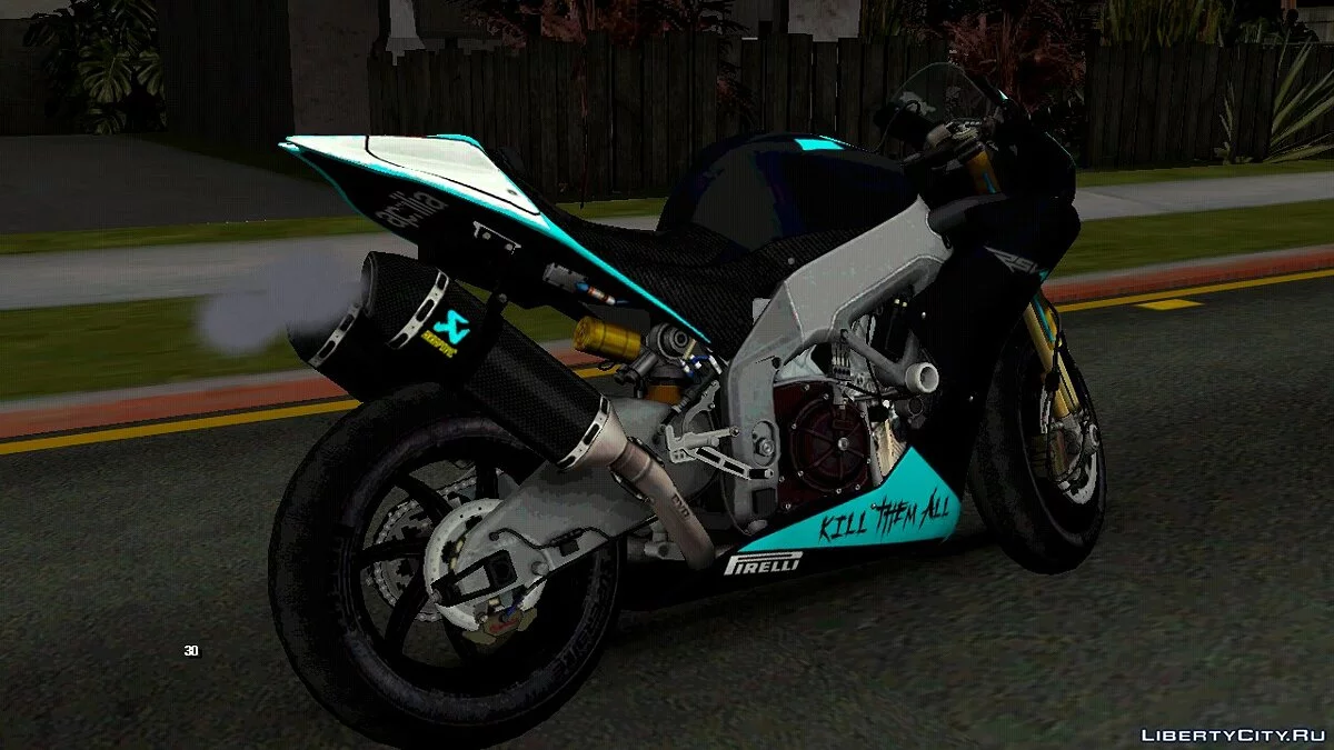Aprilia RSV-4 / GTA San Andreas (iOS, Android)
