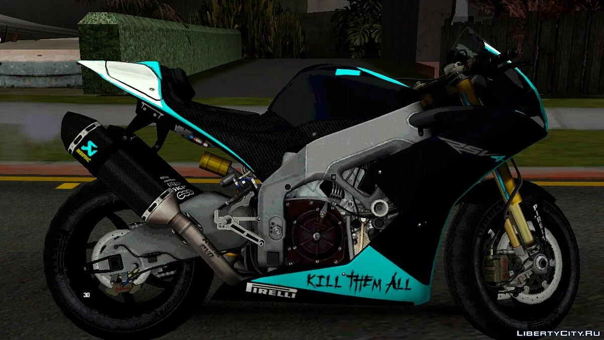 Aprilia RSV-4 / GTA San Andreas (iOS, Android)
