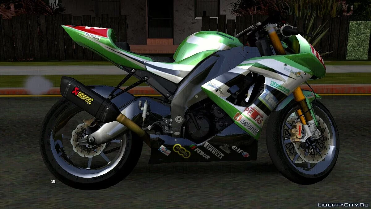 Kawasaki ZX-10R Ninja / GTA San Andreas (iOS, Android)