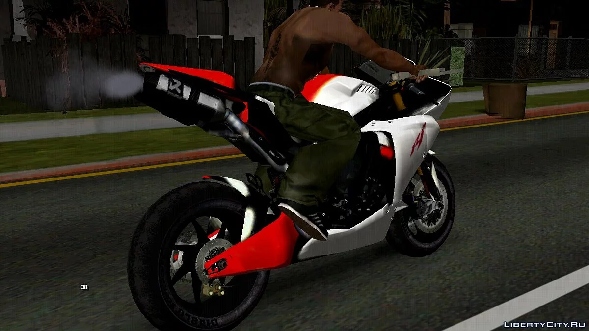 ياماها YZF / GTA سان أندرياس (iOS، أندرويد)