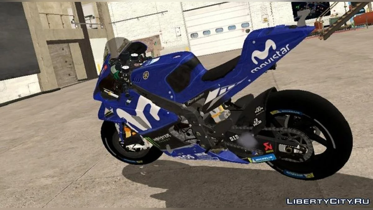 Yamaha YZR M1 2018 / GTA San Andreas (iOS, Android)