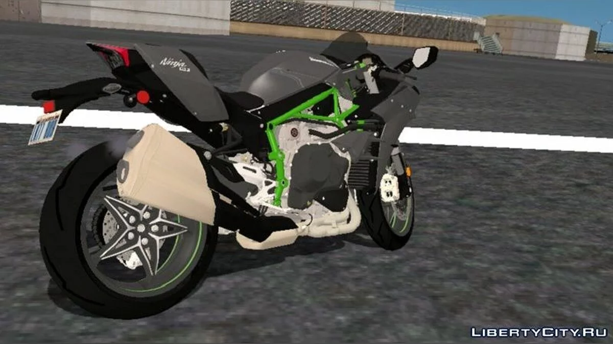 Kawasaki Ninja H2 2019 / GTA San Andreas (iOS, Android)