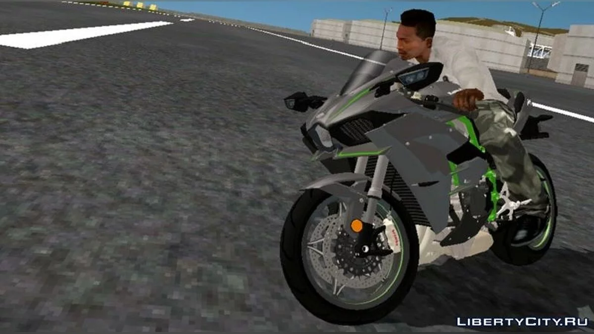 Kawasaki Ninja H2 2019 / GTA San Andreas (iOS, Android)