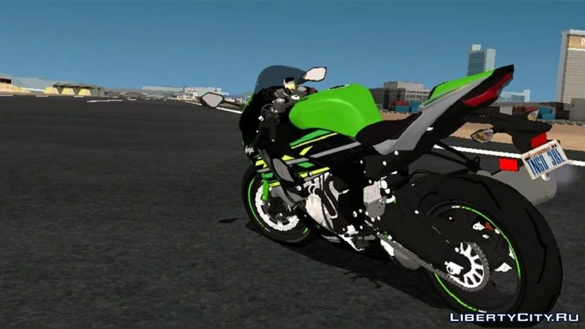 Kawasaki Ninja ZX-6R 2019  / GTA San Andreas (iOS, Android)