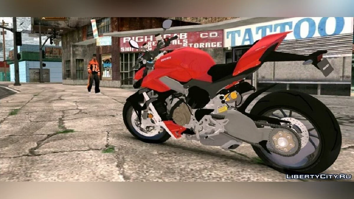 Ducati Streetfighter V4S 2020 / GTA San Andreas (iOS, Android)