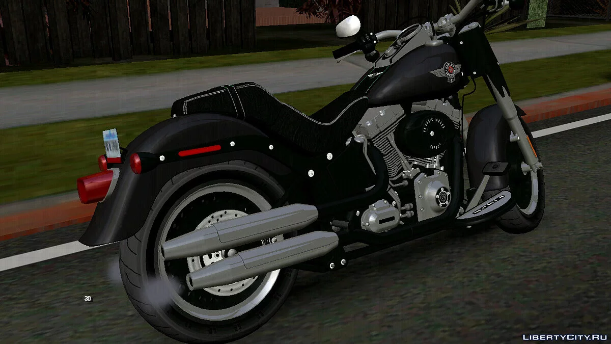Harley Davidson Fat Boy Lo 2010 / GTA سان أندرياس (iOS، أندرويد)