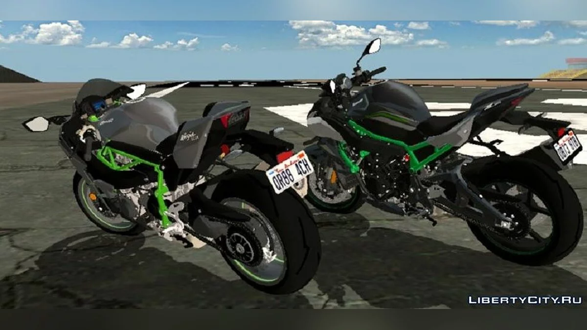 Kawasaki Z H2 2020 / GTA San Andreas (iOS, Android)