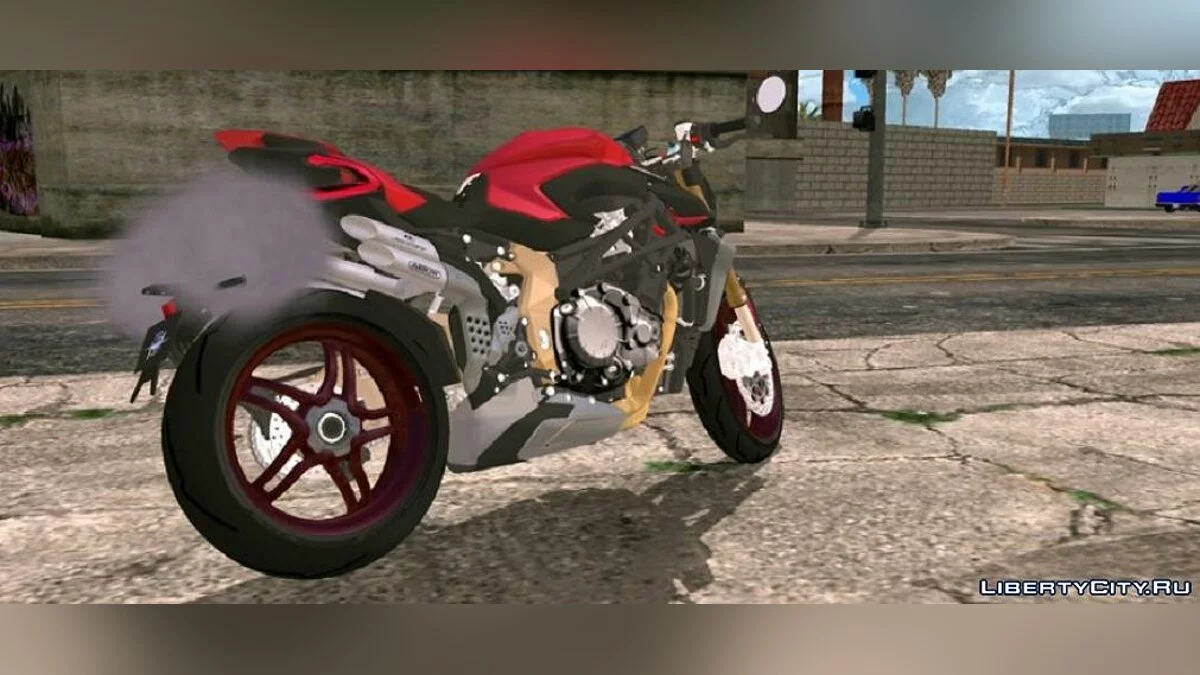 MV Agusta Brutale 1000 Serie Oro 2019 / GTA San Andreas (iOS, Android)