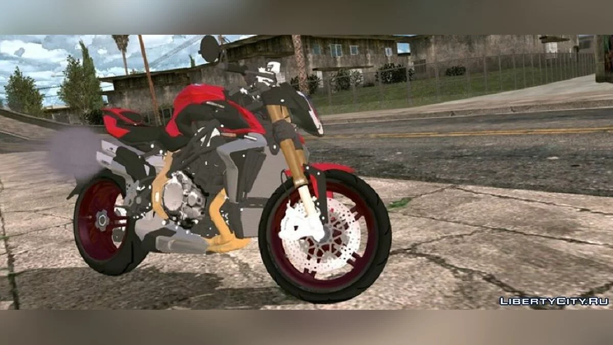 MV Agusta Brutale 1000 Serie Oro 2019 / GTA San Andreas (iOS, Android)