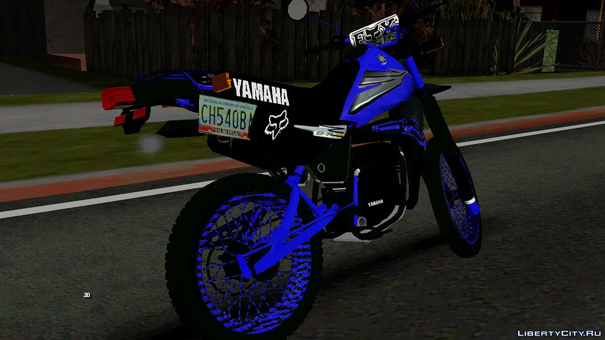 Yamaha DT 125 / GTA San Andreas (iOS, Android)