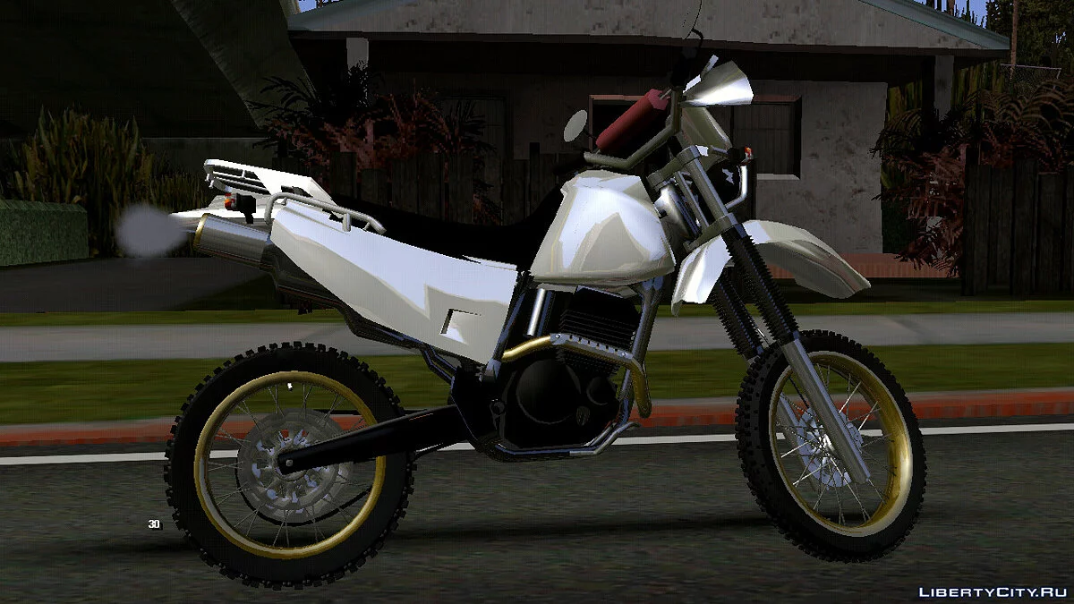 Yamaha TT250R Raid 1995 (solo DFF) / GTA San Andreas (iOS, Android)