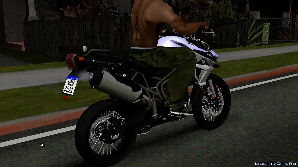 Triumph Tiger 800 (только DFF) / GTA San Andreas (iOS, Android)