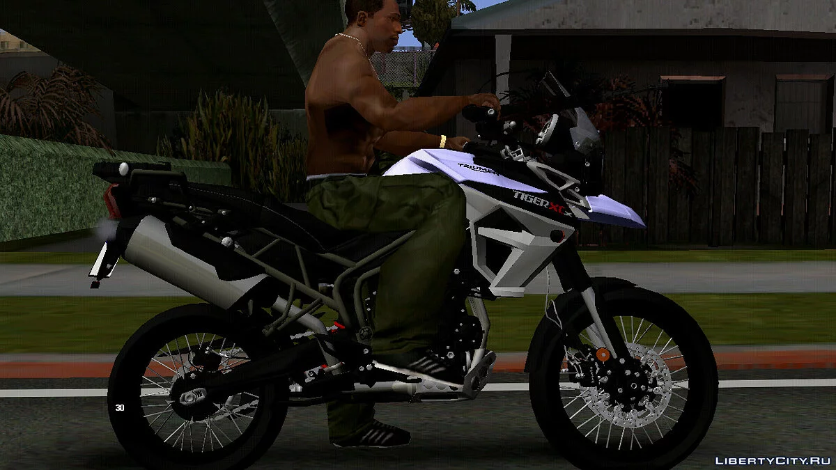 Triumph Tiger 800 (только DFF) / GTA San Andreas (iOS, Android)