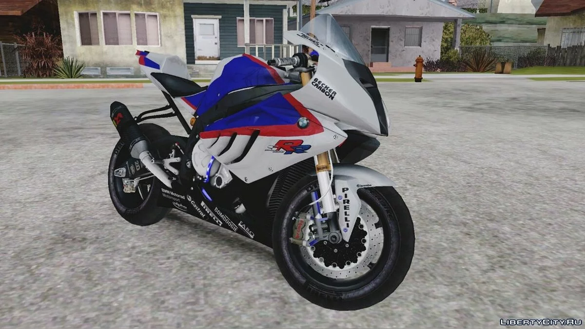 BMW s1000RR 2009 / GTA San Andreas (iOS, Android)