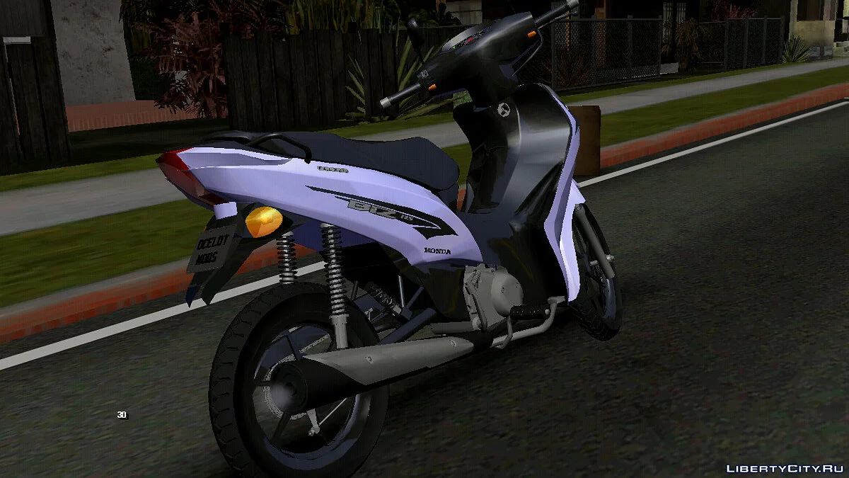 Honda Biz 125 (тільки DFF) / GTA San Andreas (iOS, Android)