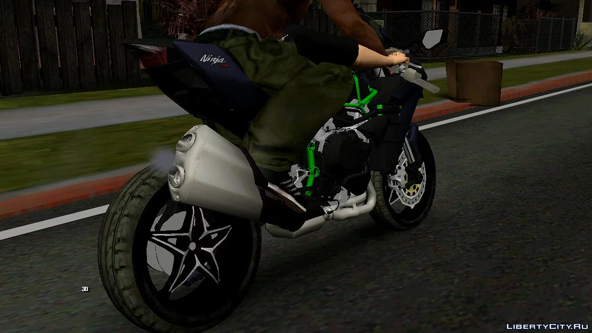Kawasaki Ninja H2R (apenas DFF) / GTA San Andreas (iOS, Android)