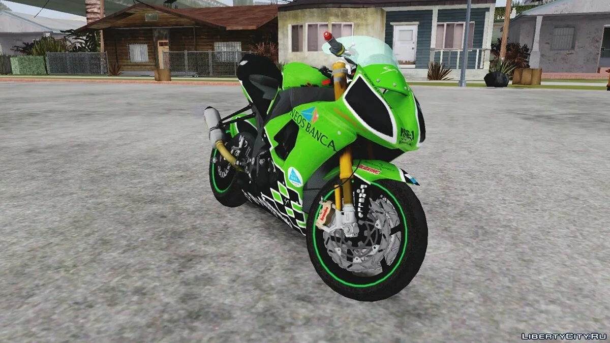 Kawasaki Zx10 R / GTA San Andreas (iOS, Android)