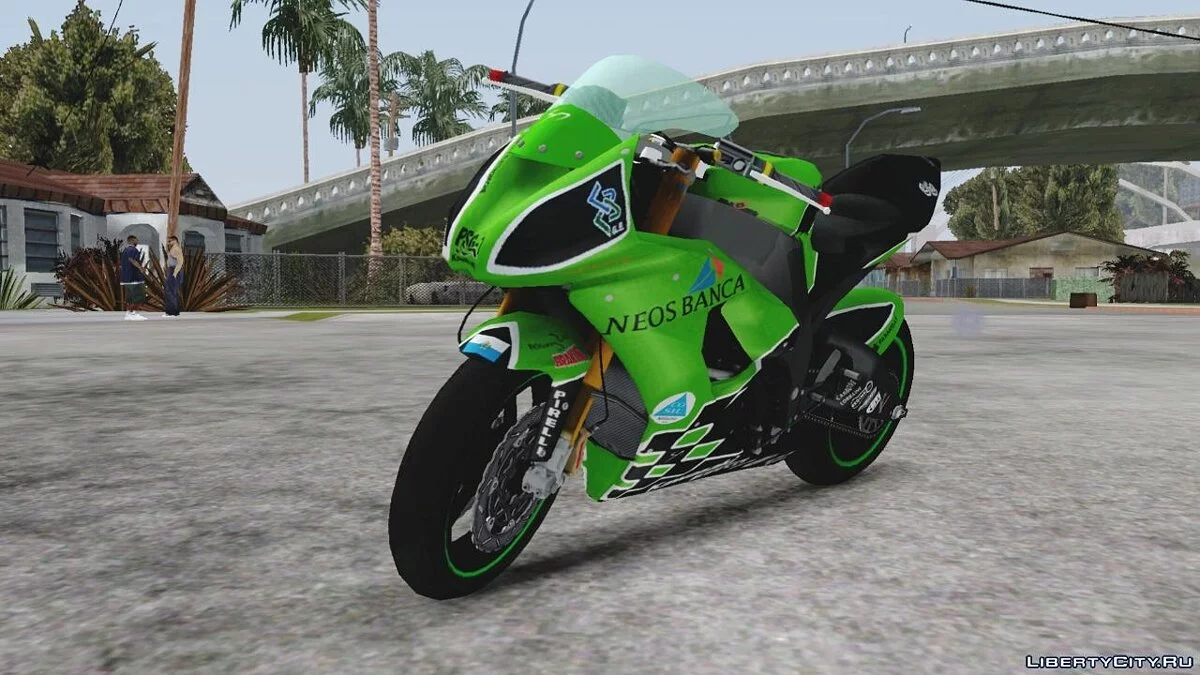 Kawasaki Zx10 R / GTA San Andreas (iOS, Android)