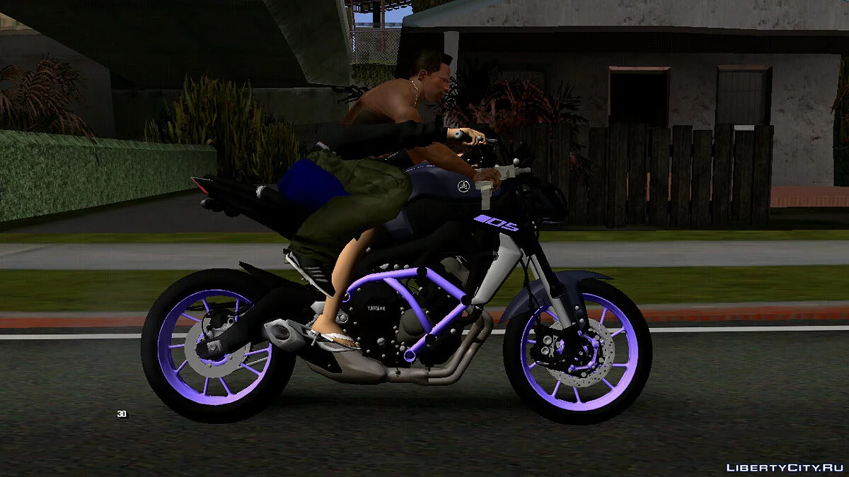 Yamaha MT09 (DFF only) / GTA San Andreas (iOS, Android)