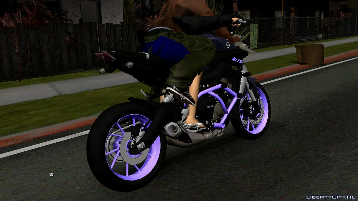 Yamaha MT09 (DFF only) / GTA San Andreas (iOS, Android)