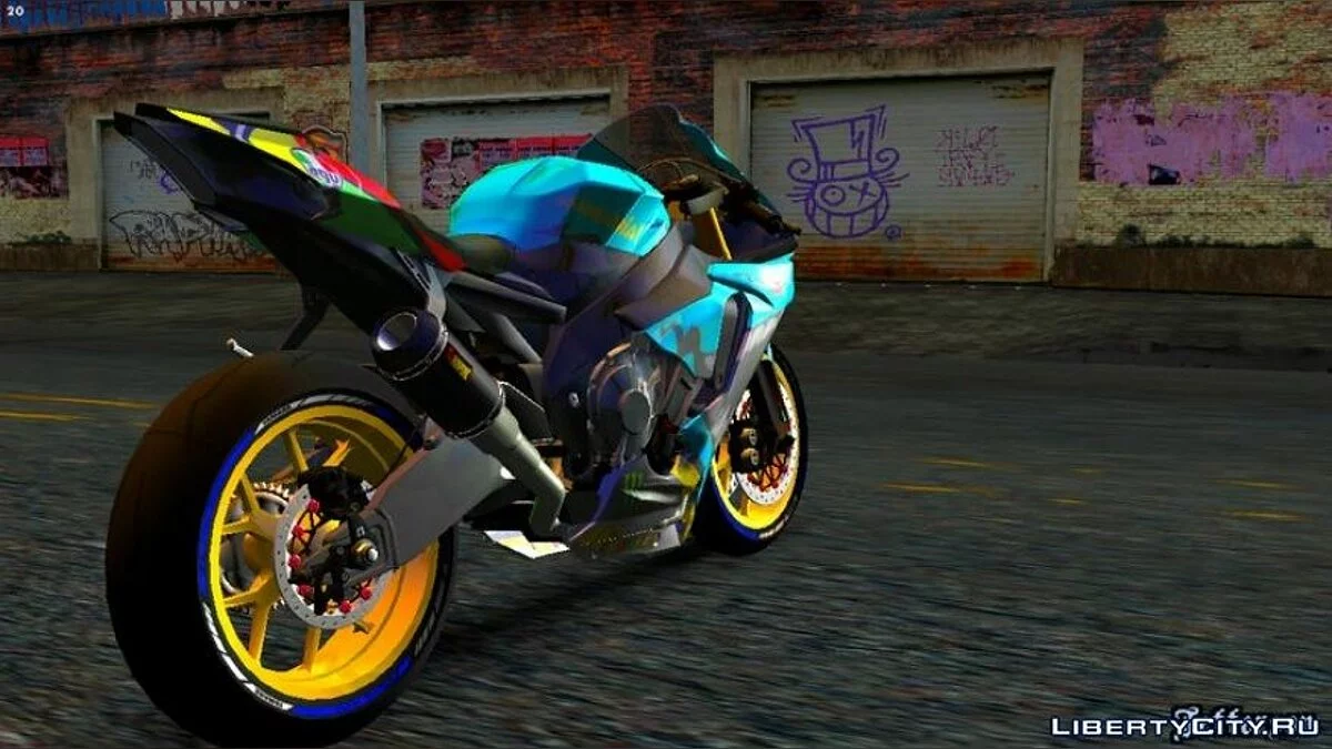 Yamaha R1M 2017 / GTA San Andreas (iOS, Android)