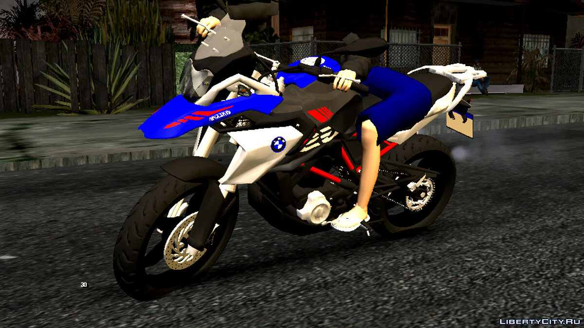 Download BMW F800GS (DFF only) for GTA San Andreas (iOS, Android)