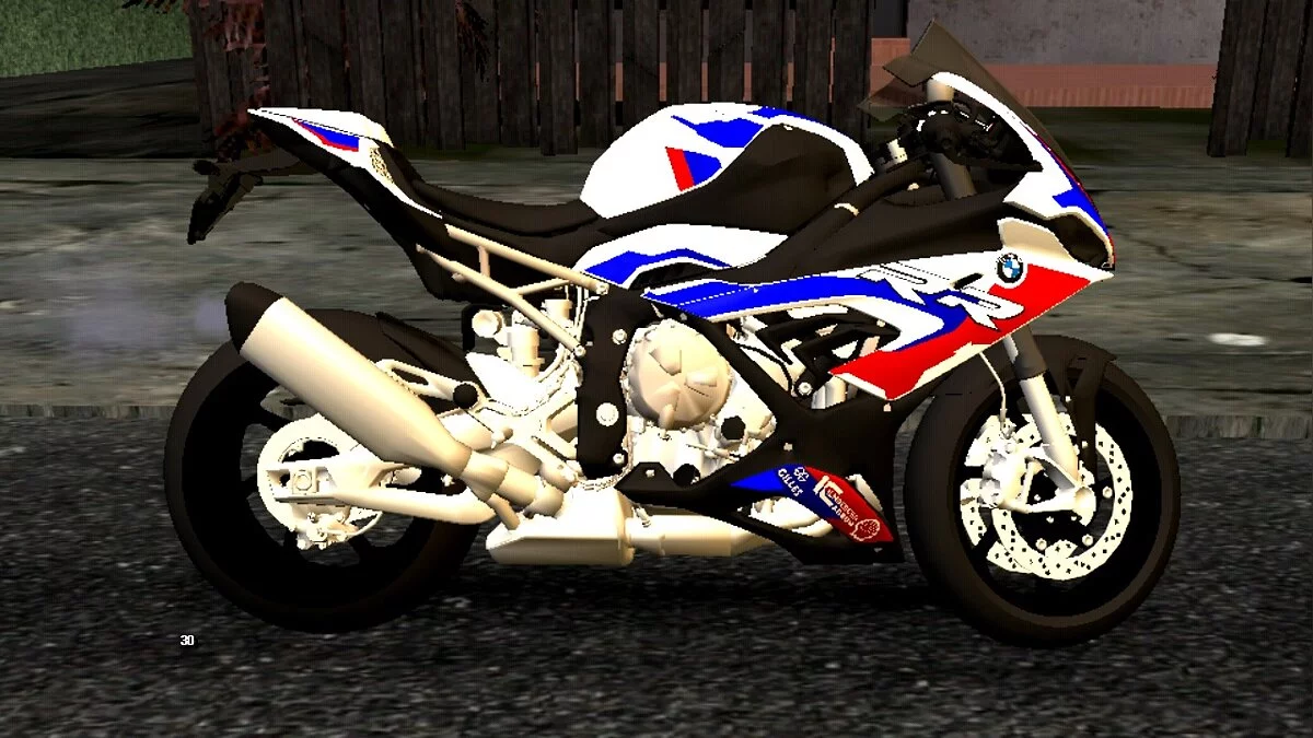 BMW M1000RR 2021 (тільки DFF) / GTA San Andreas (iOS, Android)