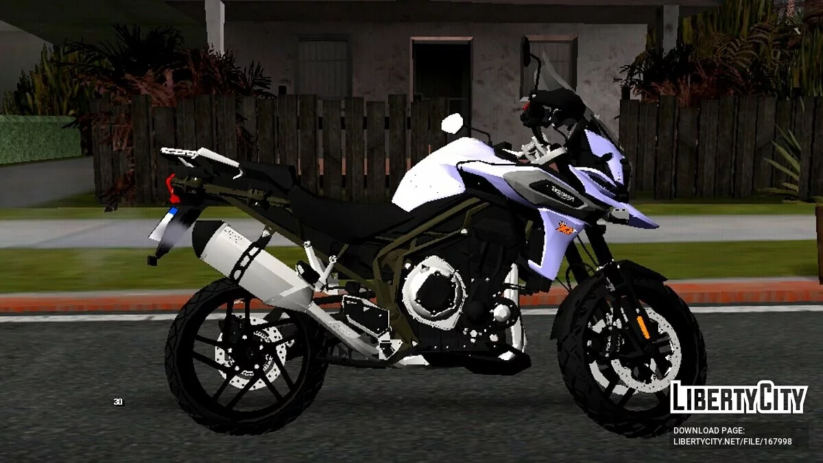 TIGER 1200 XC (only DFF) / GTA San Andreas (iOS, Android)