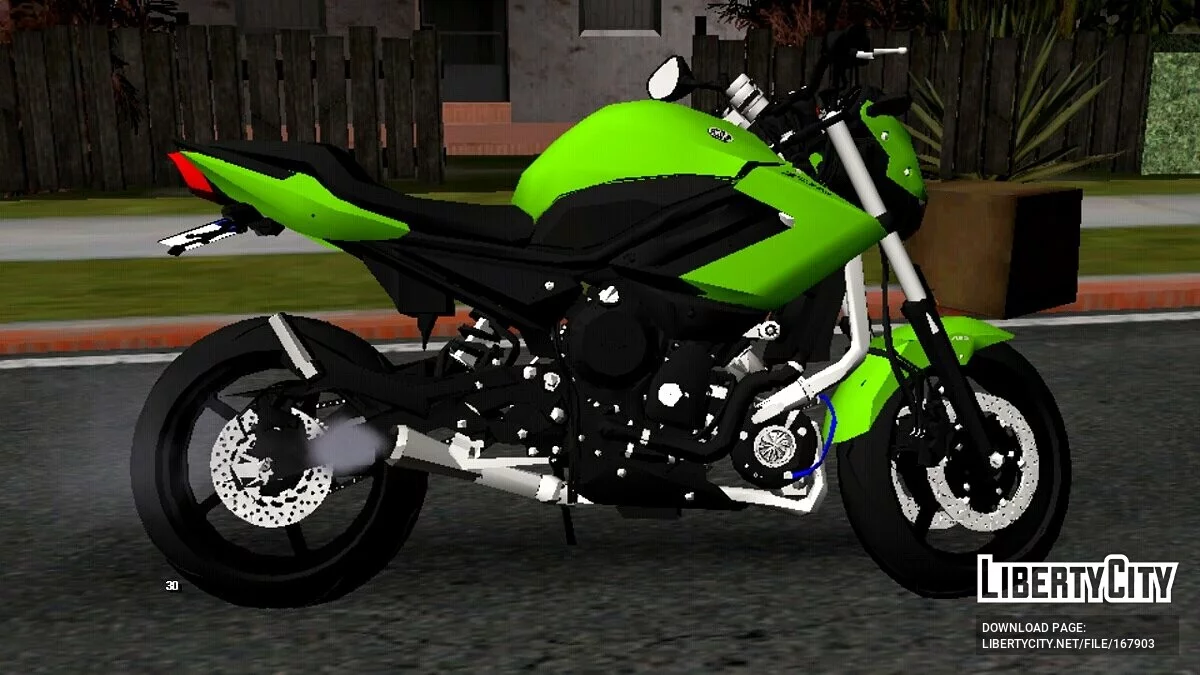 Yamaha XJ6 Turbo (DFF only) / GTA San Andreas (iOS, Android)