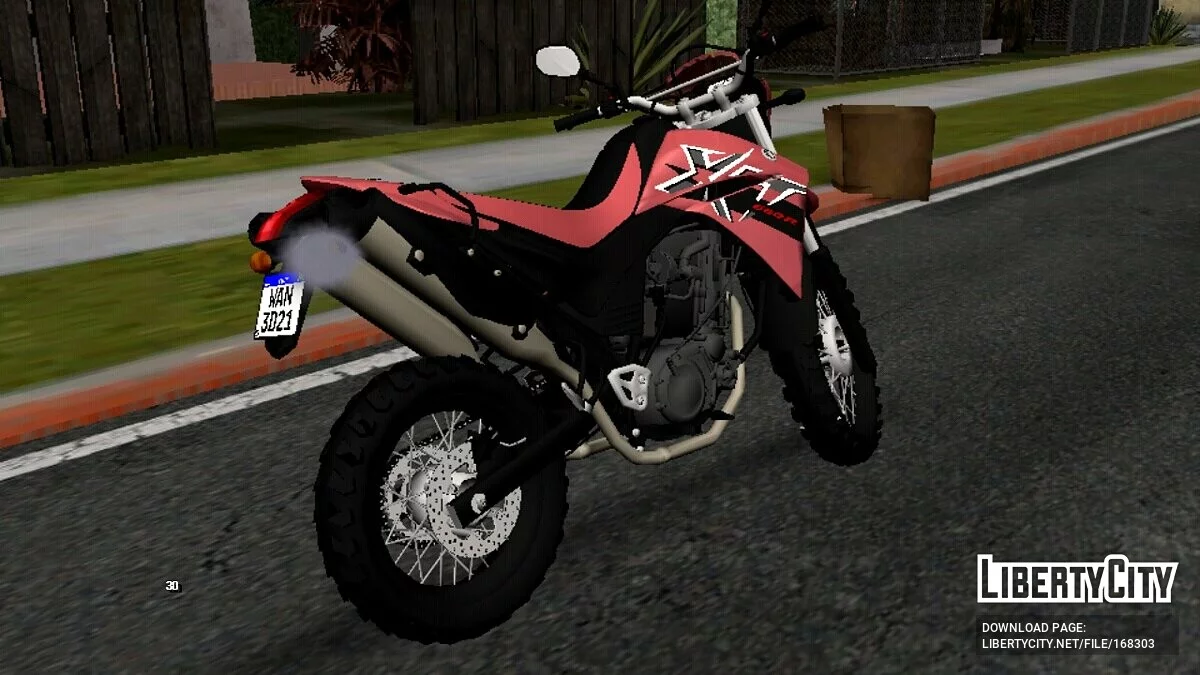 Yamaha XT660 2008 (solo DFF) / GTA San Andreas (iOS, Android)