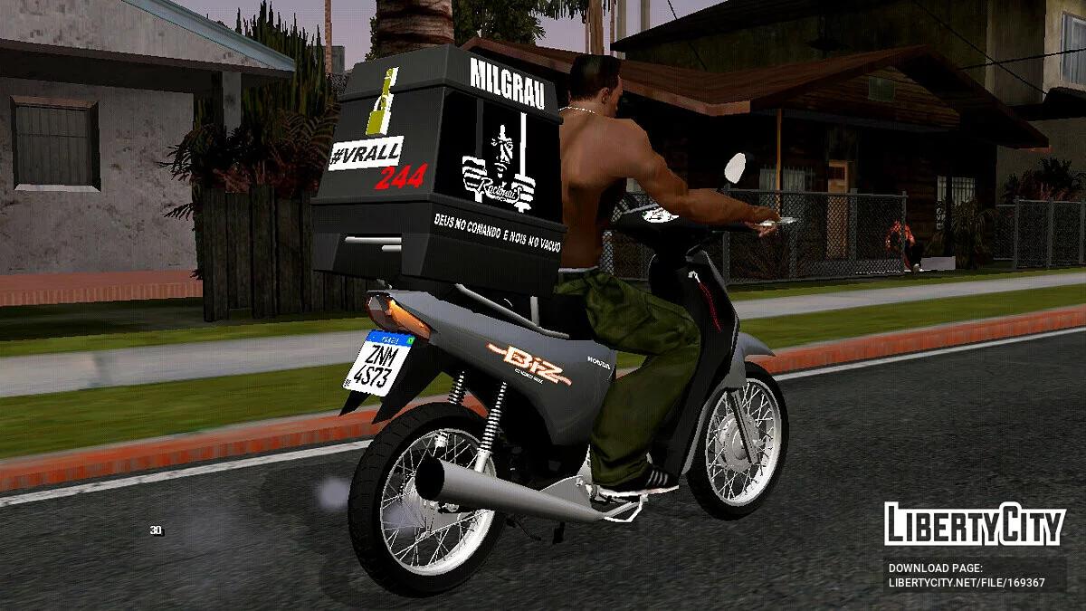 Honda Biz 100 (DFF uniquement) / GTA San Andreas (iOS, Android)