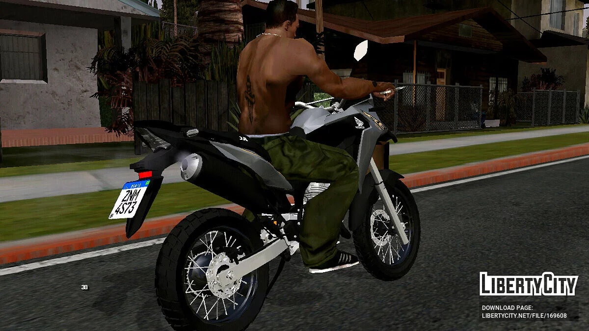 Honda XRE 300 2021 (apenas DFF) / GTA San Andreas (iOS, Android)