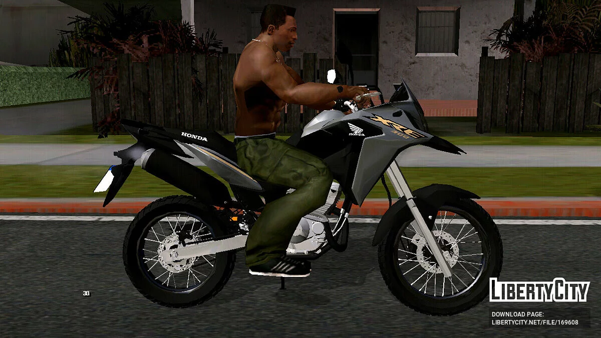 Honda XRE 300 2021 (apenas DFF) / GTA San Andreas (iOS, Android)