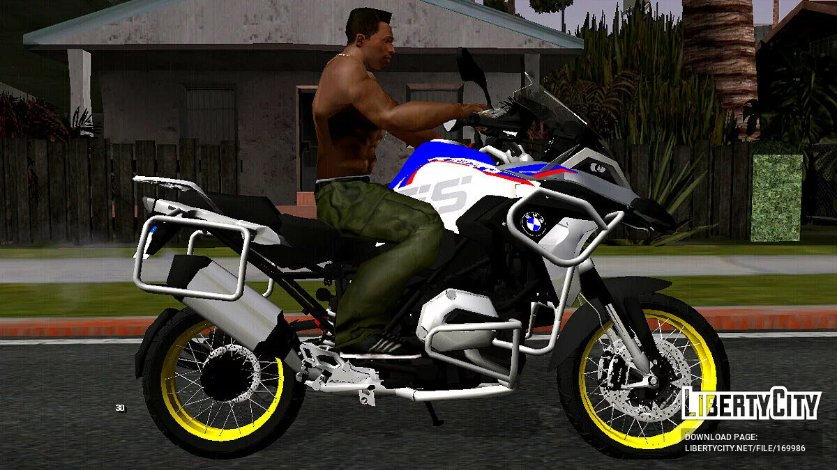 BMW R1250 DO (apenas DFF) / GTA San Andreas (iOS, Android)